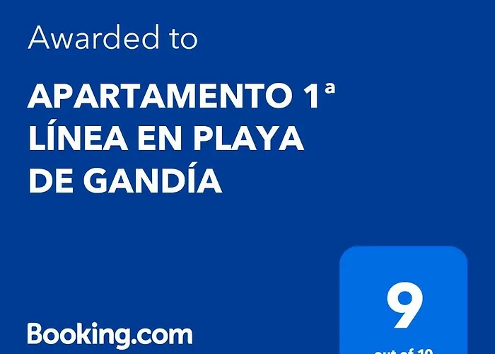 Apartamento 1ª Linea En Playa De Gandia